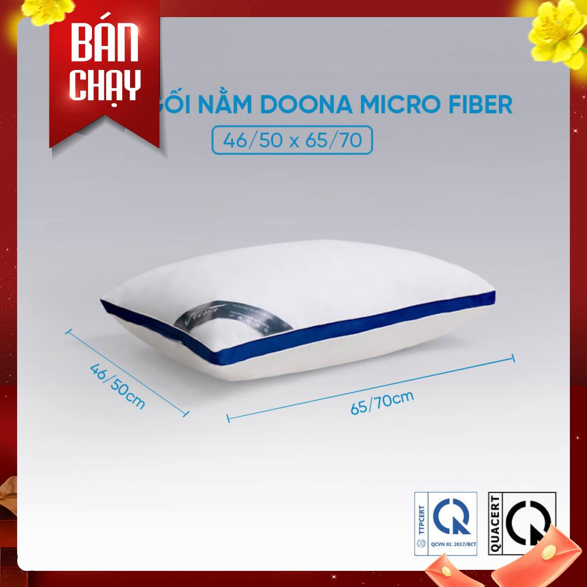 Ruột Gối Doona Microfiber Cao Cấp (Lông vũ nhân tạo)