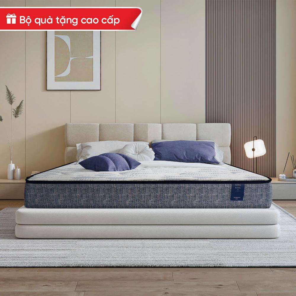 Nệm lò xo túi độc lập King Koil Serene Pure 26cm