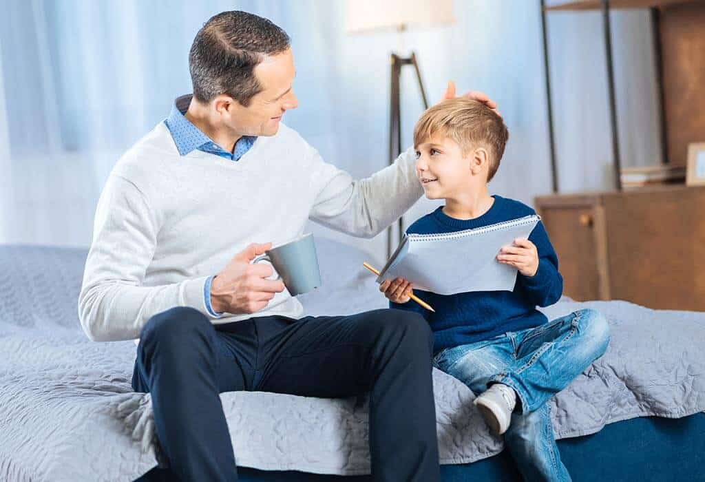 Bố mẹ hãy động viên con