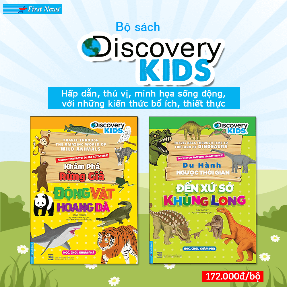 9 cuốn sách truyện dành cho bé 5 tuổi được đánh giá cao nhất - Vua Nệm 9 Bộ sách Discovery Kids