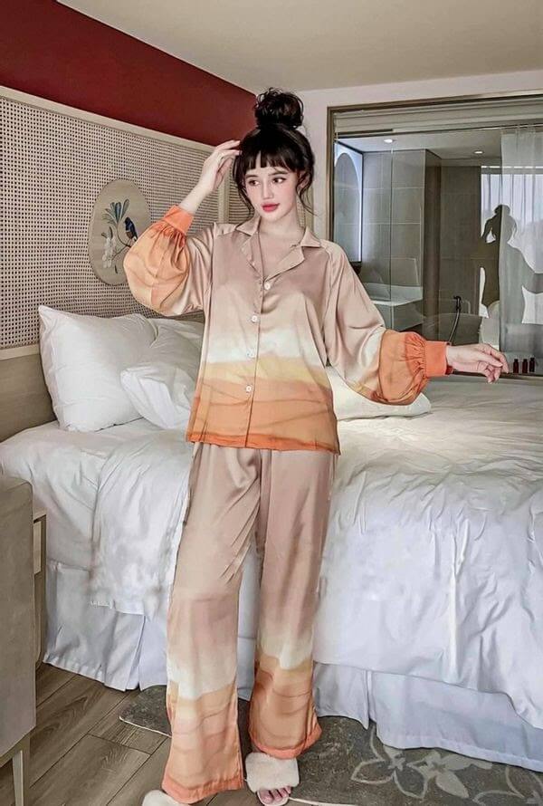 pijama tay bồng độc đáo