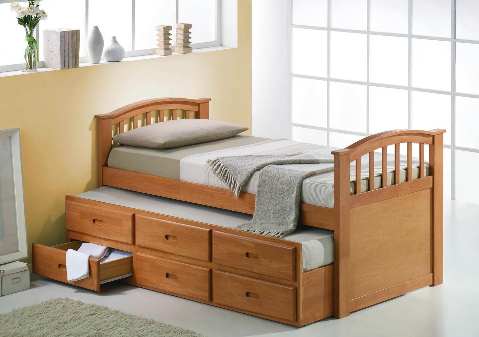 giường gỗ truyền thống