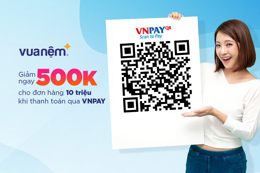 Thanh toán VNPAY giảm giá lên tới 500K 