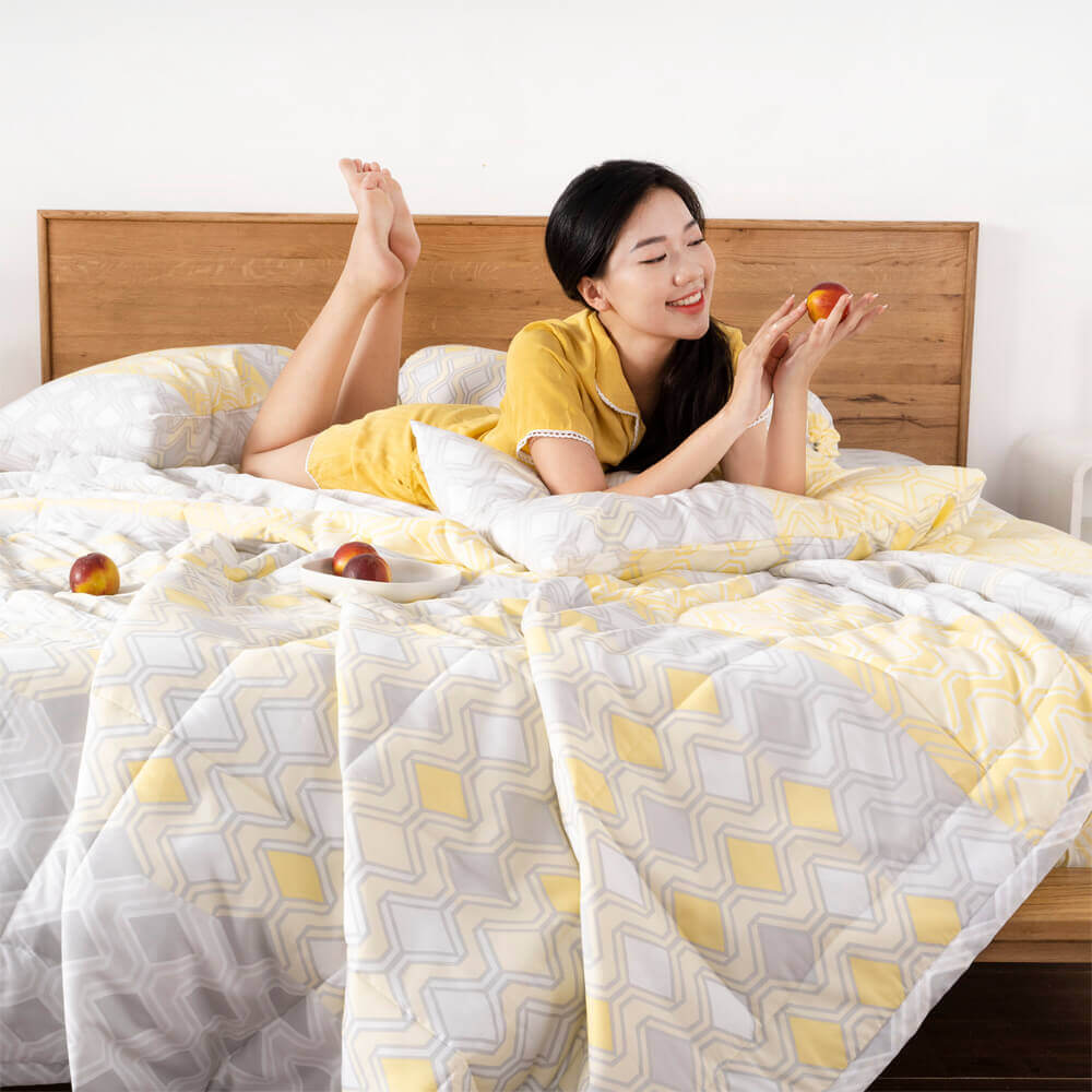 Khi chọn chăn ga gối đệm