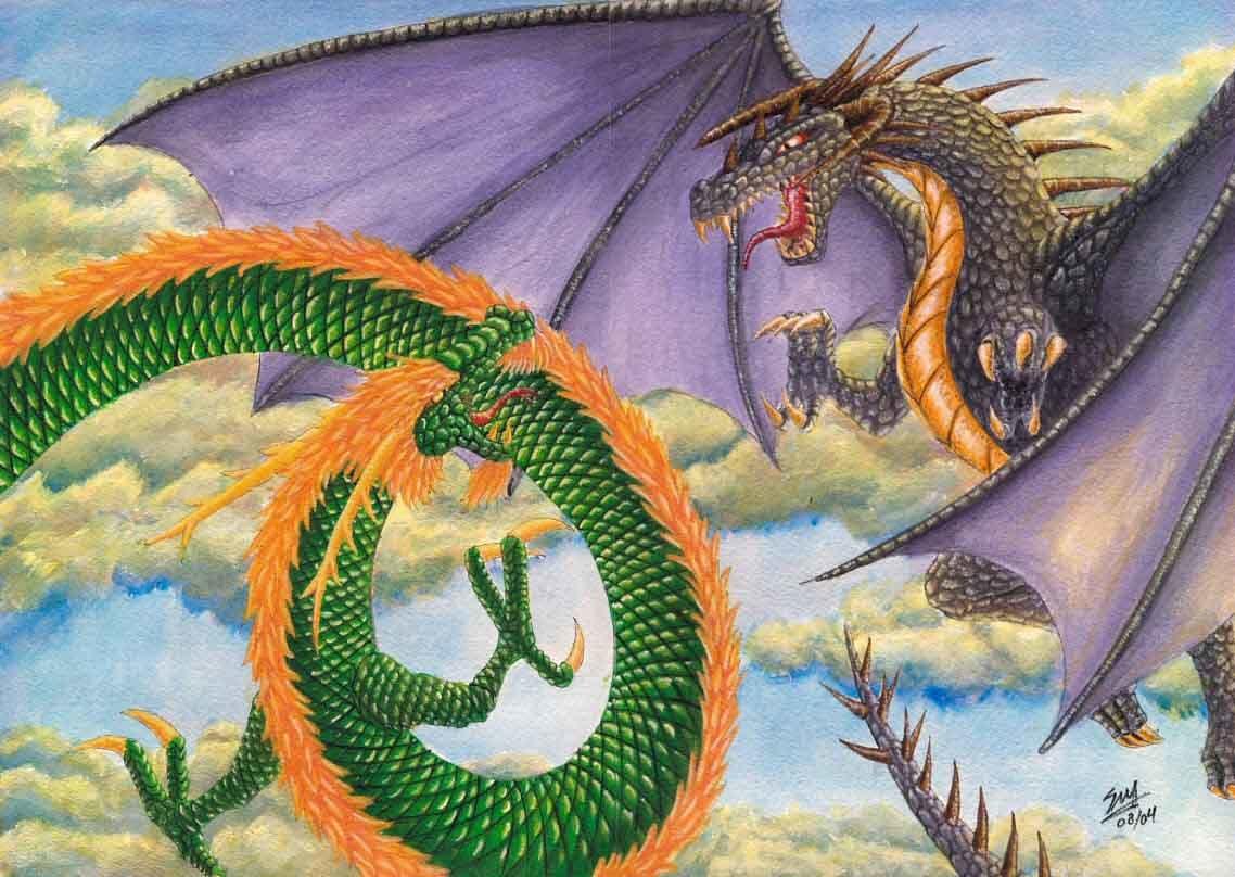 Рюкоцусей дракон