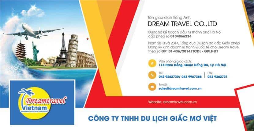 Công Ty TNHH Du Lịch Giấc Mơ Việt