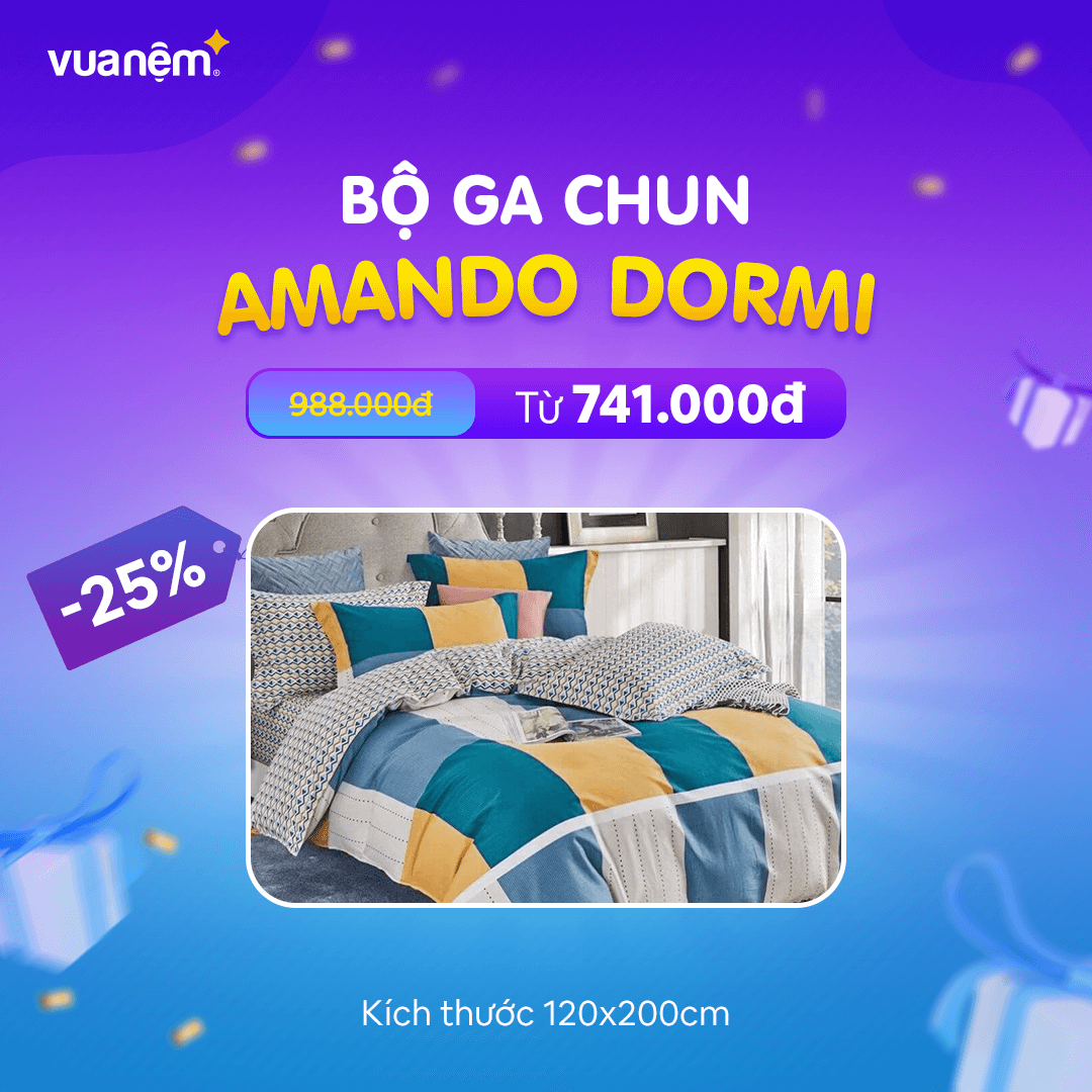 Bộ ga chun Amando Dormi