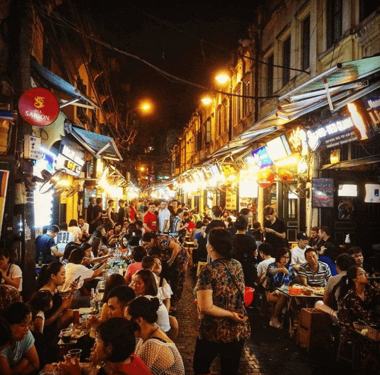 chợ đêm hà nội nổi tiếng