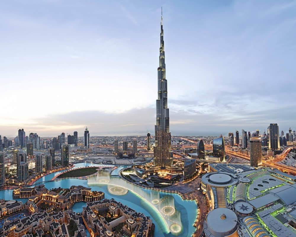 dubai ở đâu trên bản đồ