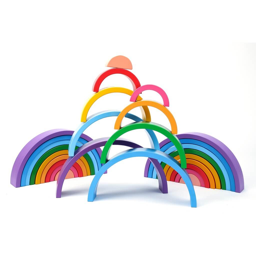 Rainbow stacker cải thiện nhận dạng màu sắc