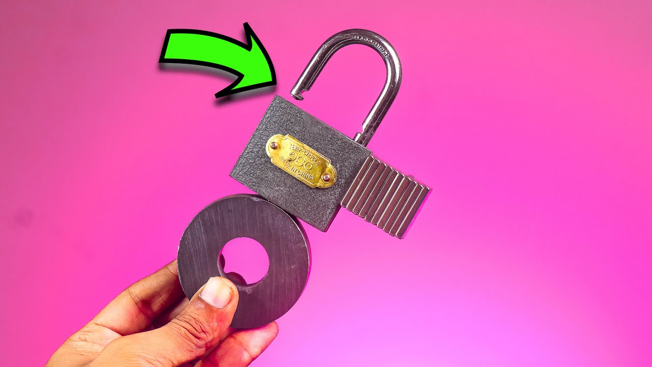 Làm thế nào để mở ổ khóa khi mất chìa khóa?