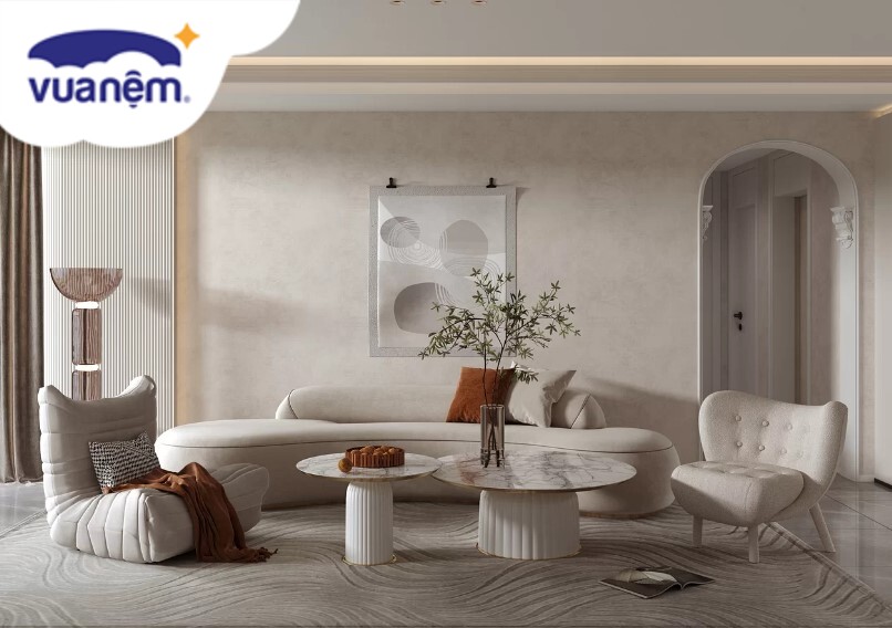Sơn tường trắng kem có thể kết hợp với những màu sắc nào để trang trí cho không gian nhà thêm đẹp mắt? 