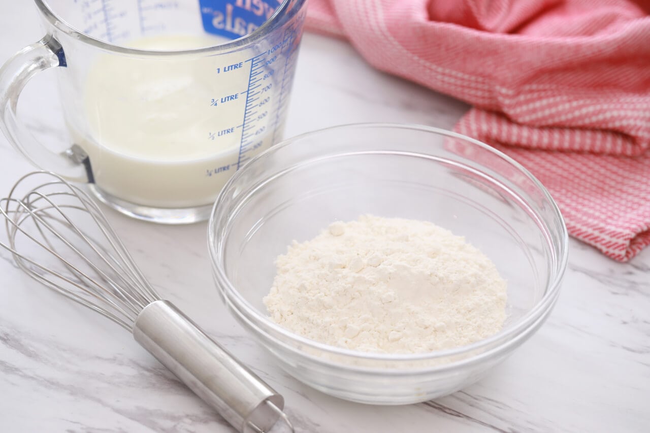 cách làm bánh dày không cần bột nở