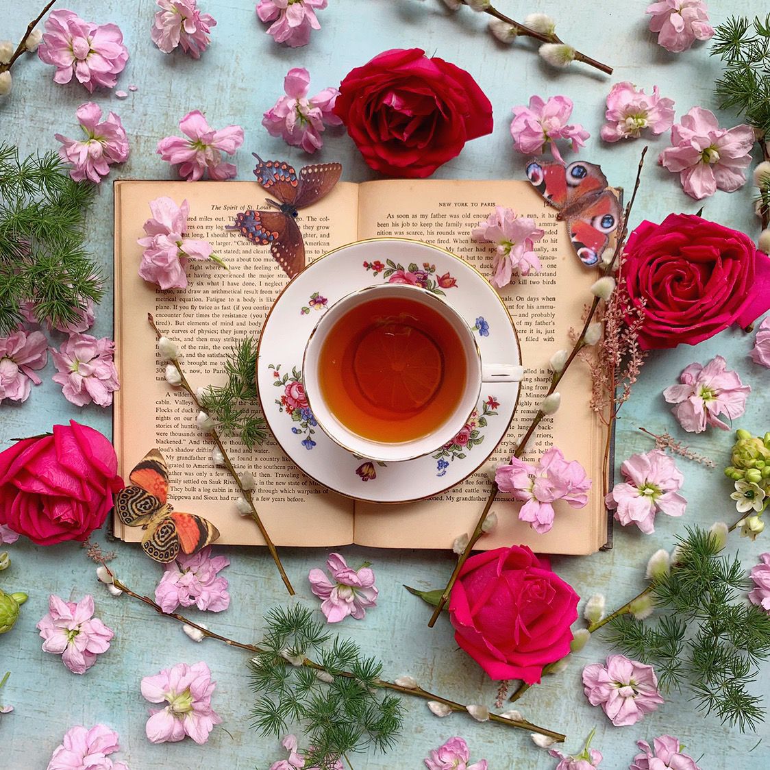 cách pha trà hoa hồng