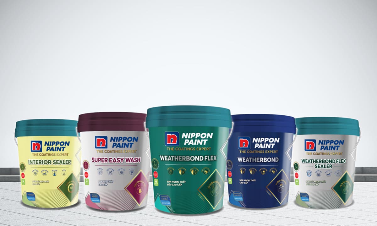 sơn ngoại thất nippon