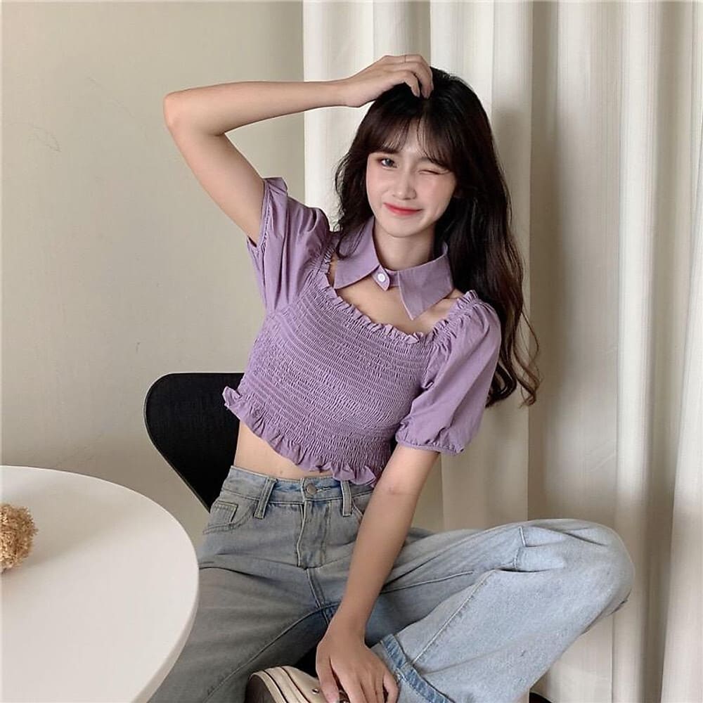 áo thun crop top