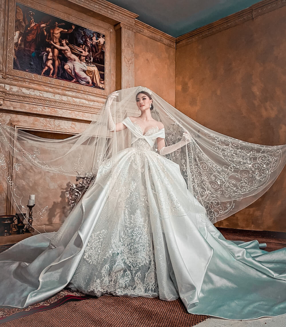 Công bố 3 bộ váy cưới chặt đẹp của Phương Trinh Jolie trong ngày theo Lý  Bình về dinh