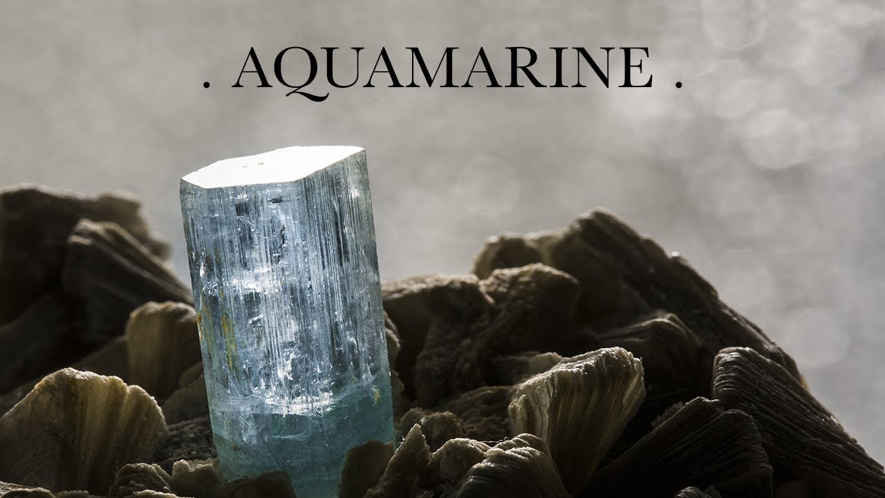 aquamarine đá thô