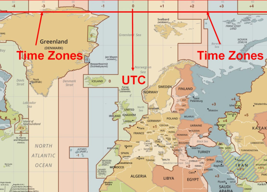 Múi giờ utc là gì?
