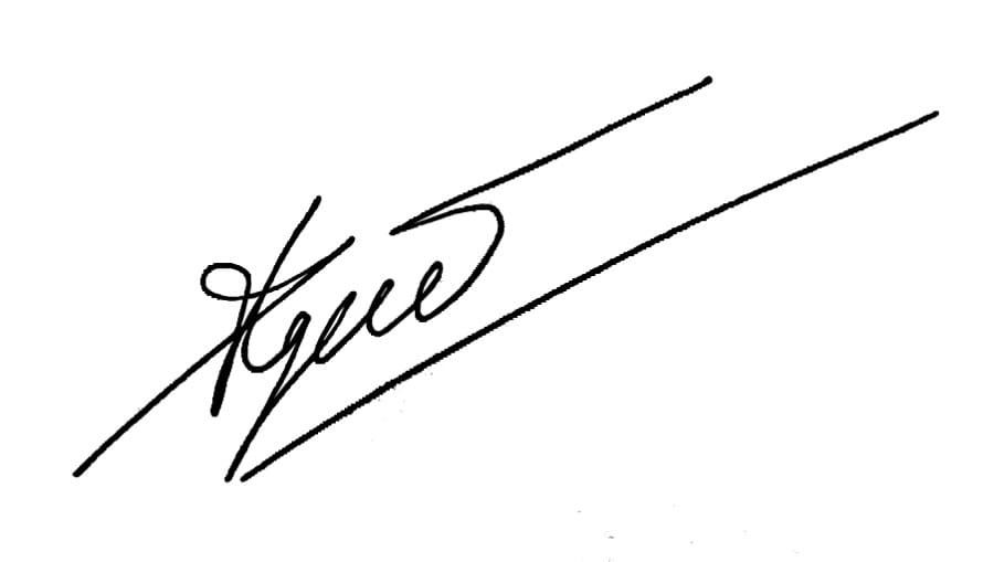 Mẫu chữ ký cho những người thương hiệu “Rứa” đẹp