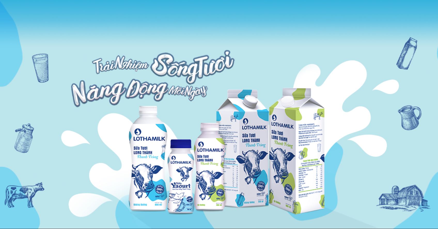 sữa tươi tắn giành riêng cho bé xíu 1 tuổi