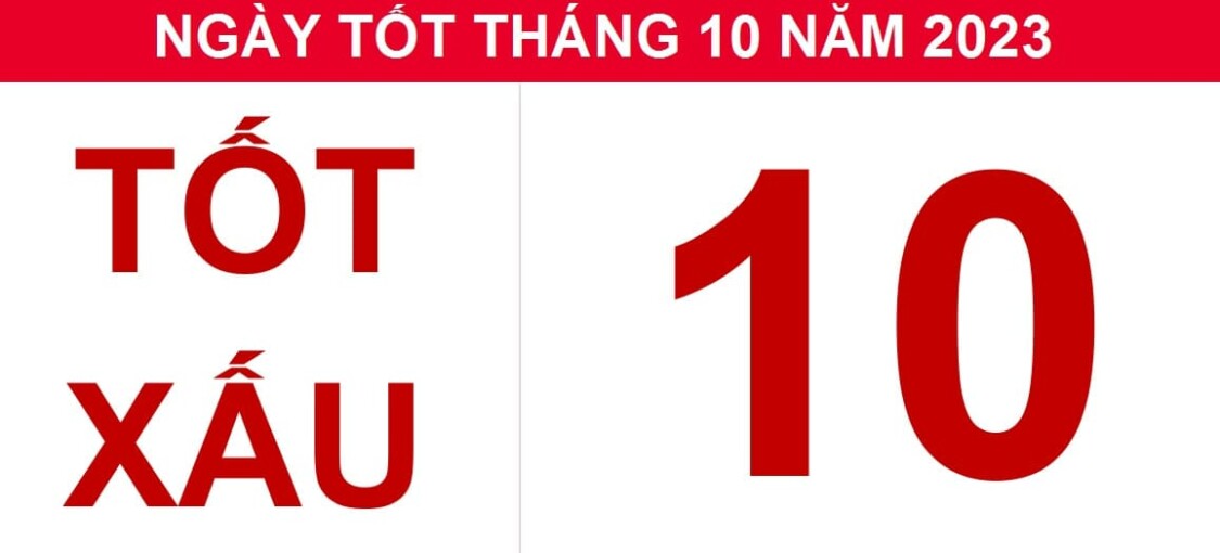 Ngày Tốt Tháng 10 Năm 2023 Quý Mão Có Những Ngày Nào? - Vua Nệm