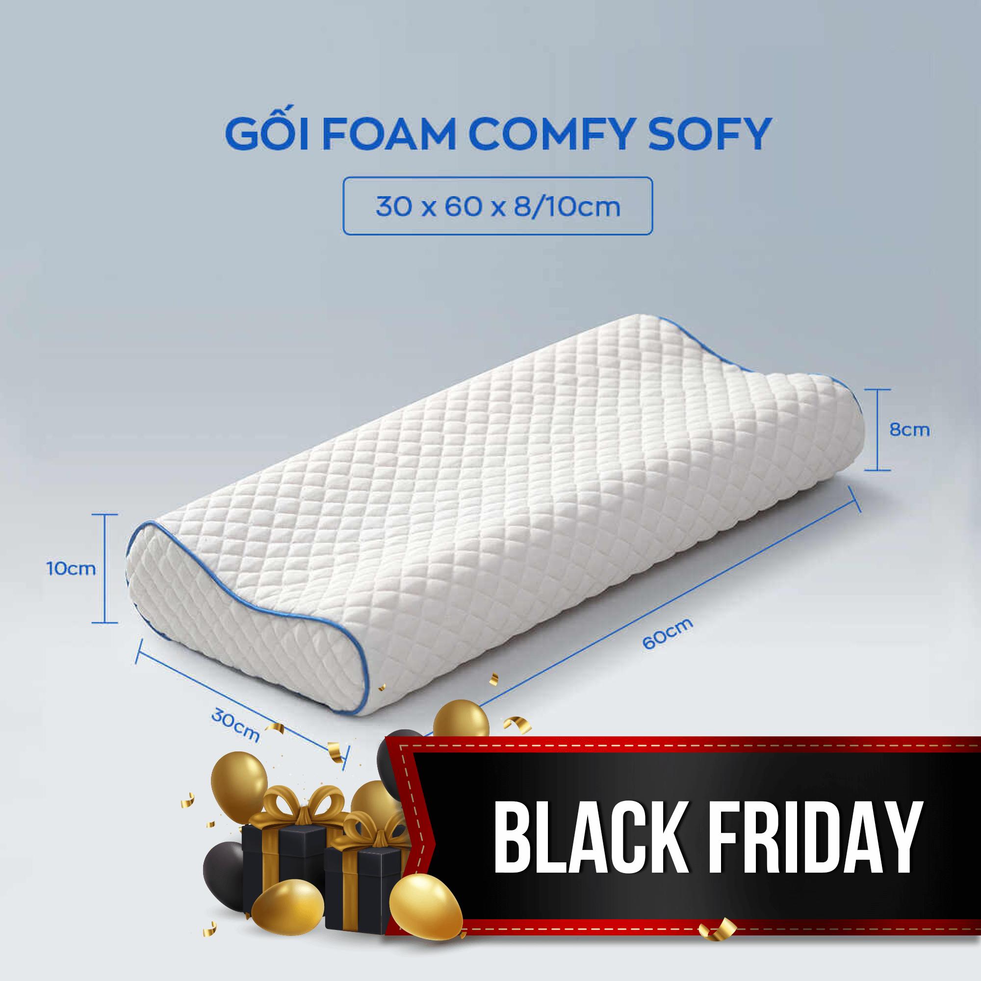 Gối foam Comfy Sofy công thái học