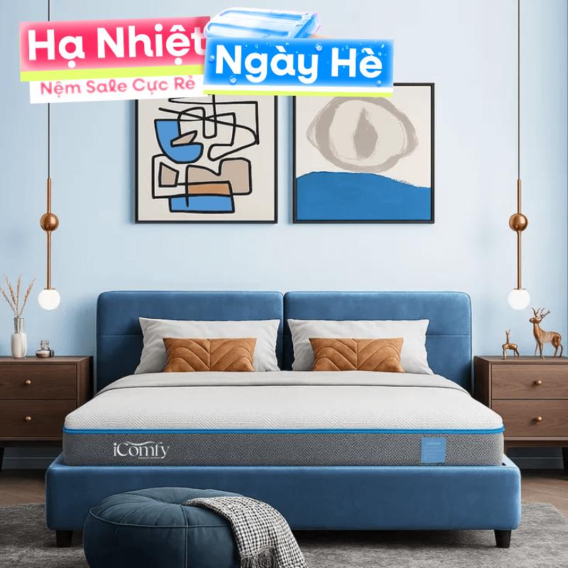 Nệm foam iComfy Coolax massage thoáng mát dày 15cm (BST Ngủ Mát) - Thumbnail
